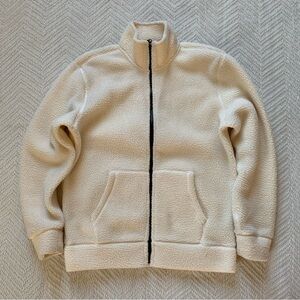 🤍 GAP Off-White Fleece Jacket